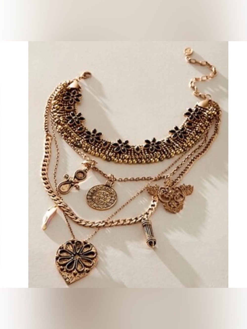 Ariana Ost Walsh Choker Necklace Free People NWT